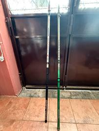 Canne da pesca bololognesi 7 e 8 mt