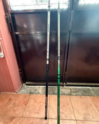 Canne da pesca bololognesi 7 e 8 mt
