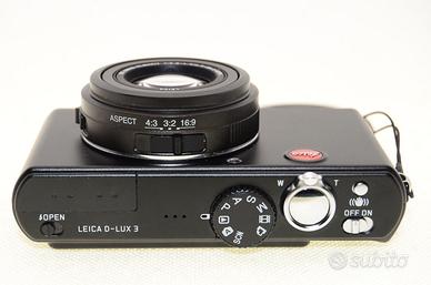 Leica D-LUX 3 10.0 MP Digital Camera - Black