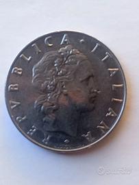 Moneta da 50 lire 1963 Republica Italiana