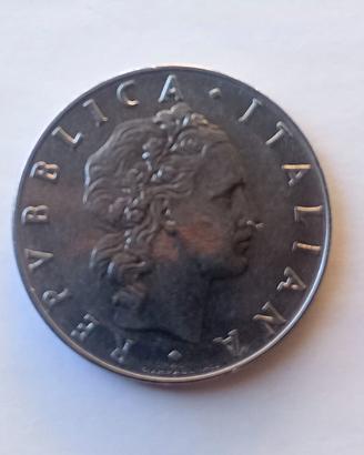 Moneta da 50 lire 1963 Republica Italiana
