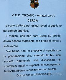 C.E.R.C.O Trattorino / trattore