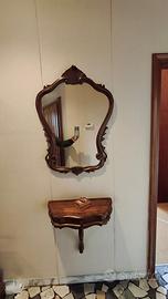 Consolle con specchio