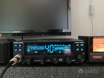 Midland 8001 Pro con accessori
