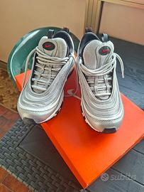 STUPENDE Nike Air Max 97 Silver Bullet Nuove 38.5
