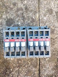 n° 2 Contattore ABB A9-30-10 220 - 230V - Nuovi