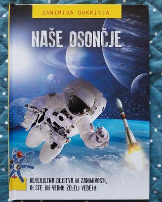 Libro in Sloveno per bambini sistema solare spazio