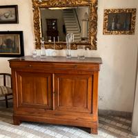 Madia antica in noce legno massello