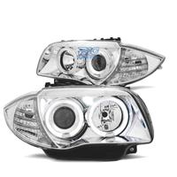 FARI BMW E81 E87 E82 E88 ANGEL EYES CCFL FONDO CRO