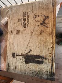 Quadro - Graffiti Area (police And A Dog) By Banks