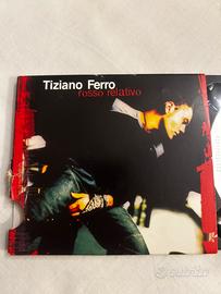 Cd Rosso relativo Tiziano Ferro