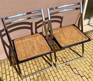 Coppia sedie pieghevoli di design ARRBEN