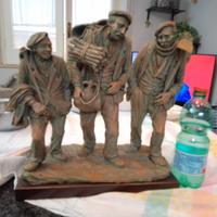 scultura in ceramica 