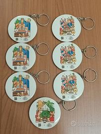 7 Portachiavi/Apribottiglie della Birra Poretti