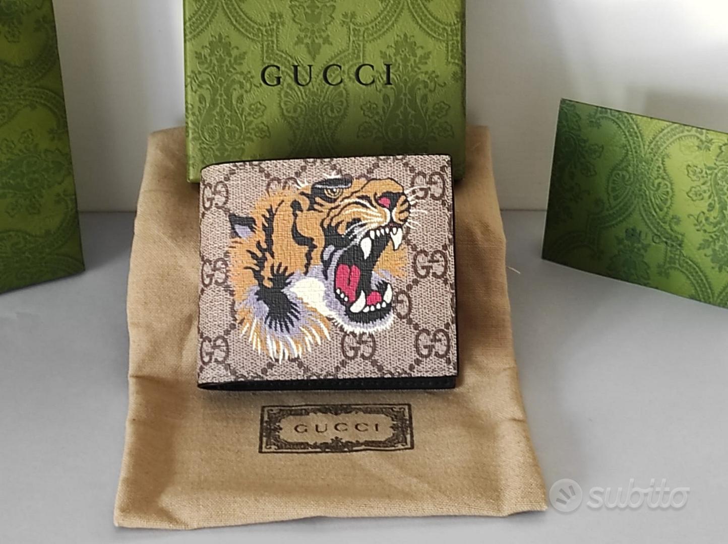 Portafoglio gucci shop uomo tigre