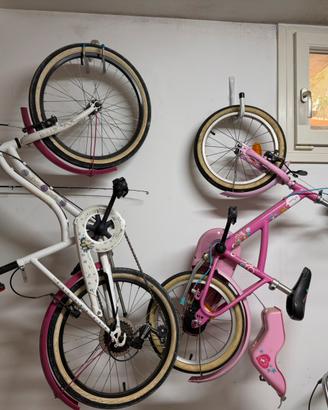 Coppia di  bicicletta da bambina
