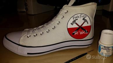 The Wall Pink Floyd Scarpe personalizzate a mano