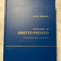 Istituzioni di Diritto Privato - Pietro Trimarchi