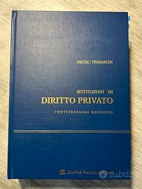 Istituzioni di Diritto Privato - Pietro Trimarchi