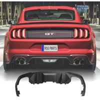 DIFFUSORE FORD MUSTANG 18-23 LOOK GT DOPPIA USCITA