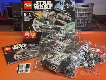 LEGO 75168 Yoda’s Jedi Starfighter Nuovo Leggere!