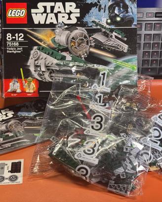 LEGO 75168 Yoda’s Jedi Starfighter Nuovo Leggere!