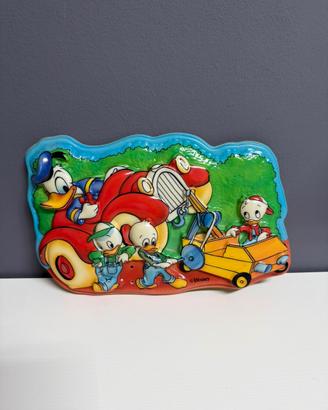 Lampada da parete Disney vintage