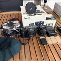 Canon EOS M6 15-45mm + EF-M 22mm f/2 + altro