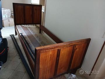Letto singolo legno
