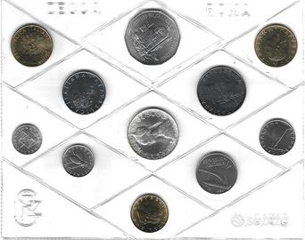 Repubblica Italiana - Serie monete 1980