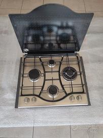 Piano cottura 4 fuochi a gas Ariston