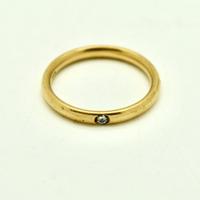 Pomellato anello lucciole oro 18 kt diamante