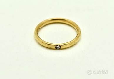 Pomellato anello lucciole oro 18 kt diamante