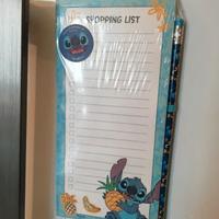 Block notes magnetico di Lilo e Stitch con matita