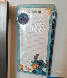 Block notes magnetico di Lilo e Stitch con matita