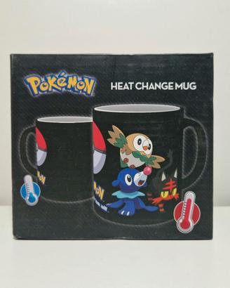 Tazza Termoreattiva Pokemon Starter di Alola NUOVO