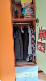 armadio ad angolo salva spazio