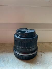 Obiettivo canon RF 18-45 f 4.5/6.3