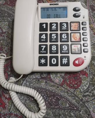 Telefono fisso Brondi Super Bravo LCD