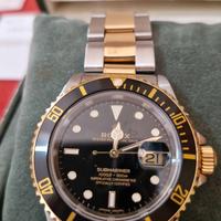 ROLEX submariner acciaio e oro