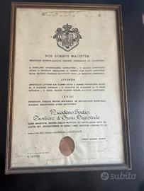 Diploma Ordine Georgiano 1968 - Nik Spatari