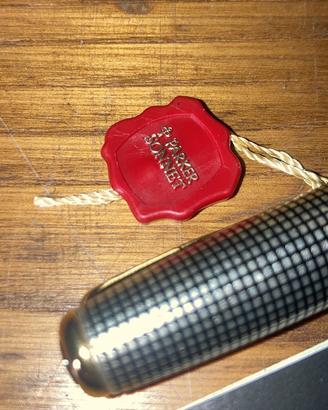 Penna Parker stilografica sonnet vintage silver GT