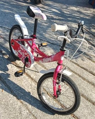 Bicicletta bimba 3 - 6 anni, cerchi da 16'