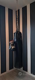 Sacco da Boxe Vintage in Pelle Sport & Design