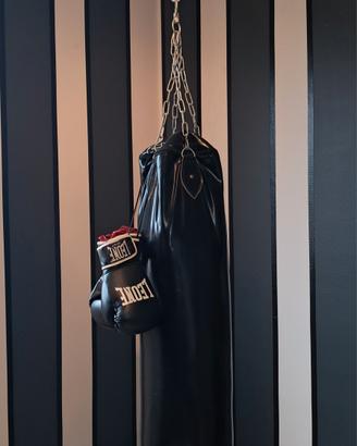 Sacco da Boxe Vintage in Pelle Sport & Design