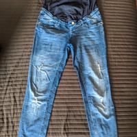 Jeans premamam stone washed