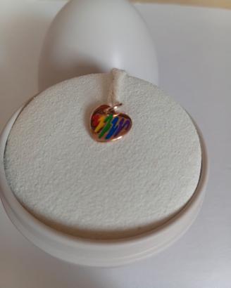 ciondolo oro rosa dodo Arcobaleno