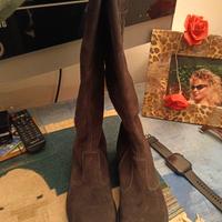 stivali donna Nero Giardini tg 35 in pelle 