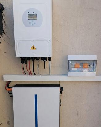 Impianto fotovoltaici 6kw con accumulo 10kwh solar