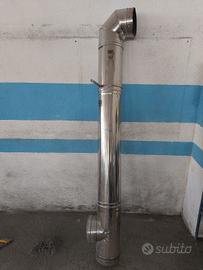 canna fumaria tubi acciaio